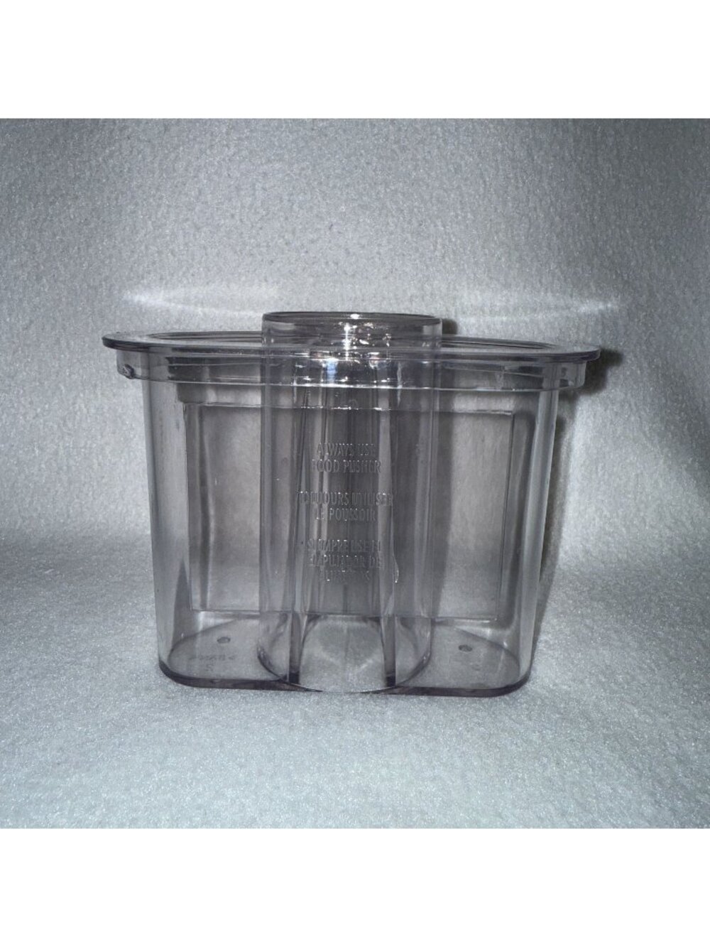 Hamilton Beach 70580 Big Mouth Duo 12 Cup Food Processor Large Food Pusher Part